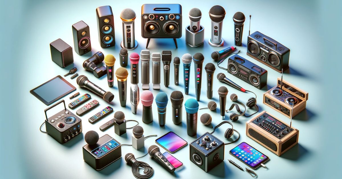 Forskellige typer af karaoke anlæg