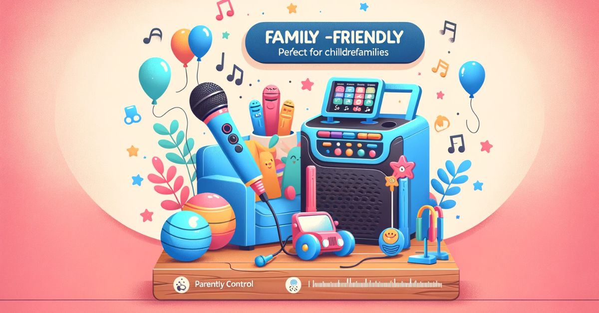 Karaoke anlæg til børn